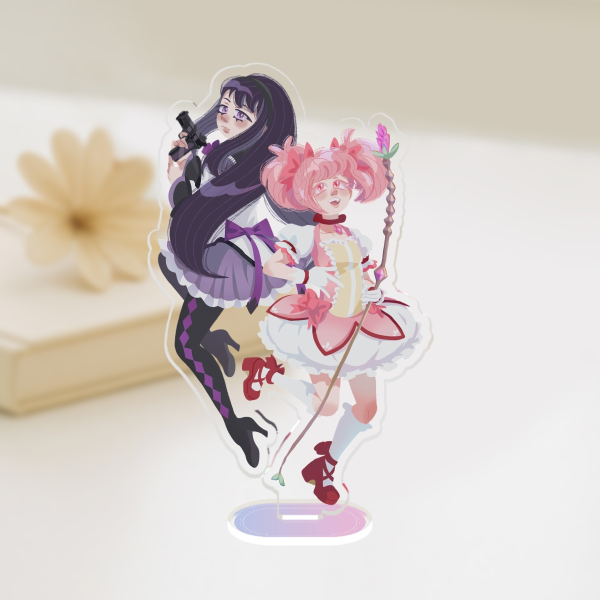 Homura and Madoka Standee