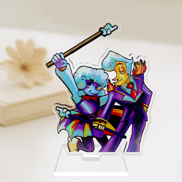 Weather duo Acrylic Standee