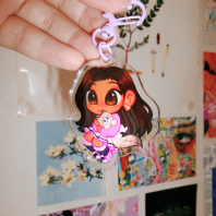 Chibi Vianeel Acrylic Keychain