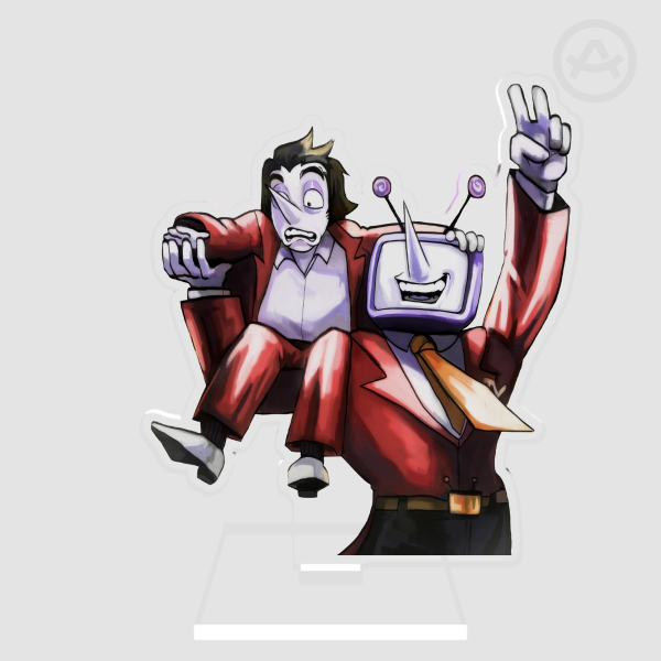 Spamtenna Clear Acrylic Standees