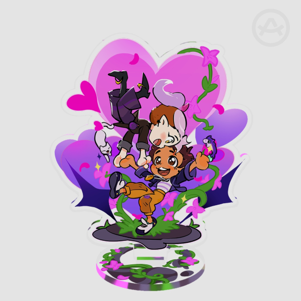 "Love Hug" Clear Acrylic Standees