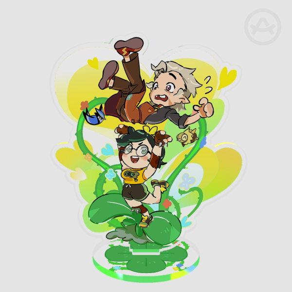 "Love Hug"Clear Acrylic Standees