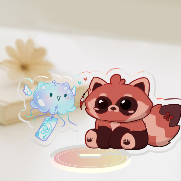 Bellchimes and Ryonins Clear Acrylic Standees