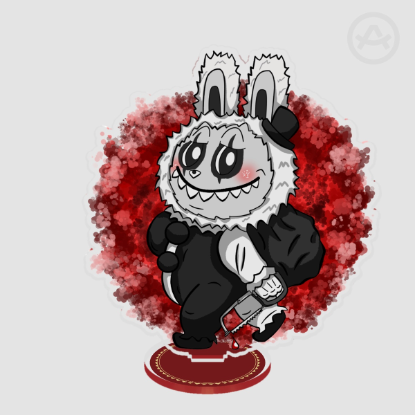 Art The Clown Labubu Standees