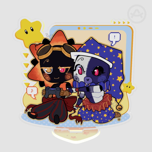 Solarmoon Clear Acrylic Standees