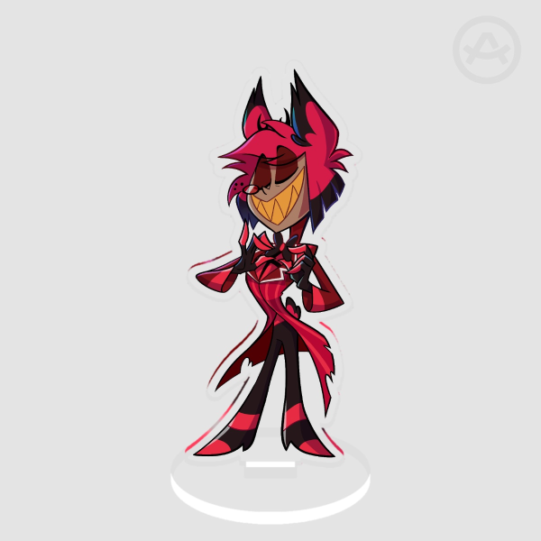 Alastor Smile - Clear Acrylic Standee