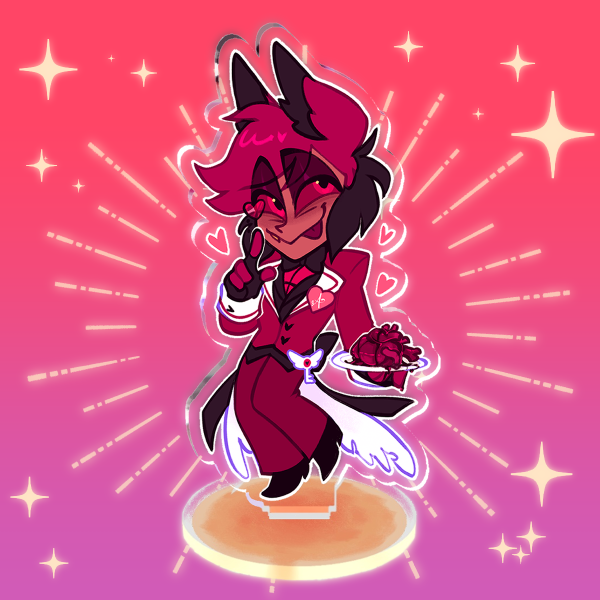 Alastor butler || Acrylic Standee