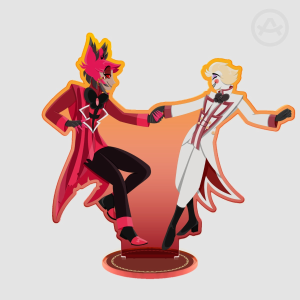 Radio apple Dancing Standee