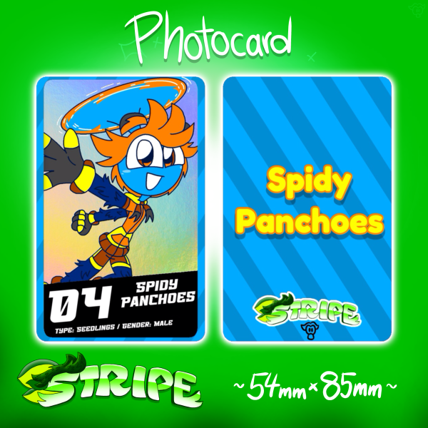 Spidy Panchoes Holographic Photocard