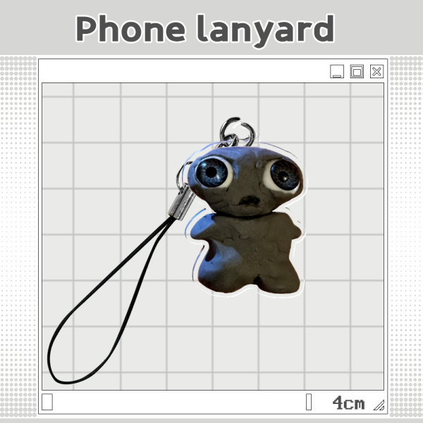 N/Y Acrylic Phone Lanyard