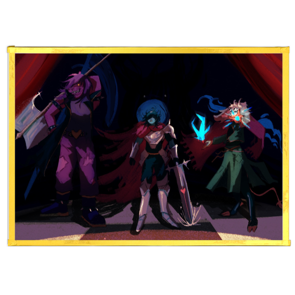 Shining with Hope - DELTARUNE Print