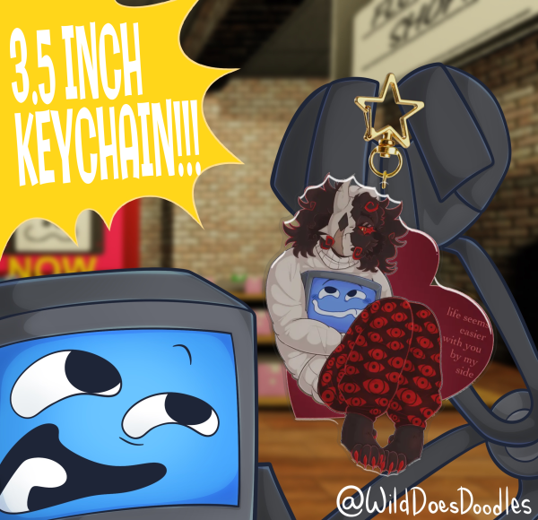 Scag x Folly Regretevator Large Keychain