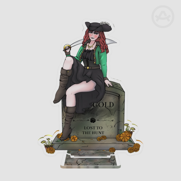 Graveyard Girls 2025 - Pirate Captain Valerie Acrylic Standee