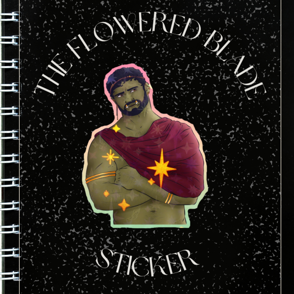 Brokil || Colored Edge Die Cut Stickers