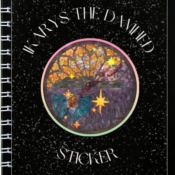 Heavens and Hells || Colored Edge Die Cut Sticker