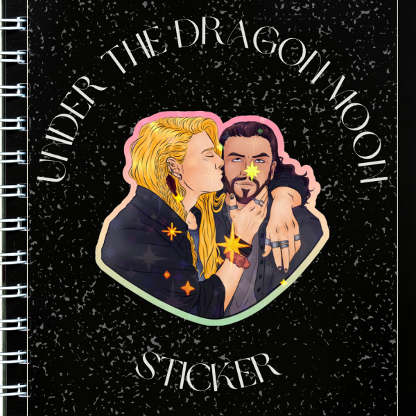 UtDM Kisses || Colored Edge Die Cut Sticker