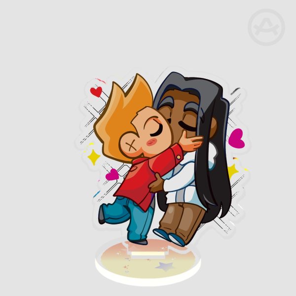 Aldo y Julián-Clear Acrylic Standee
