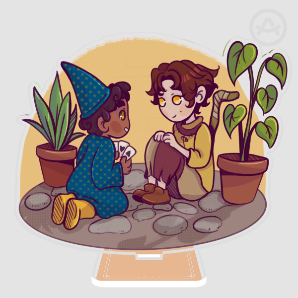 Magic Jayce and Viktor - Clear Acrylic Standees