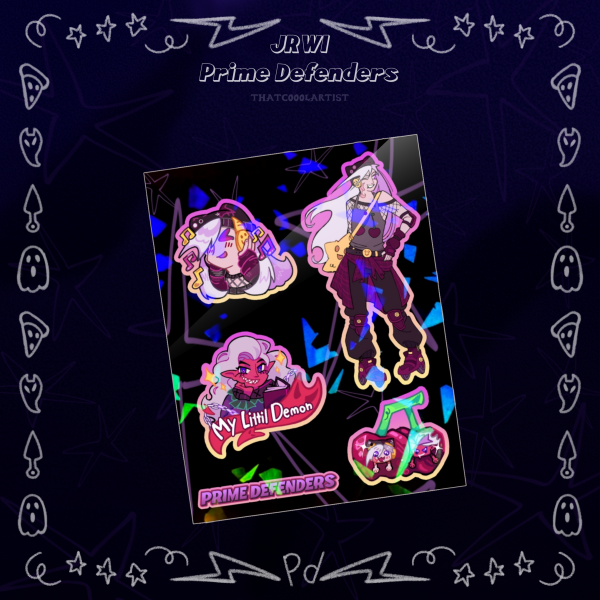 prime defenders Ashe Winters sticker sheet