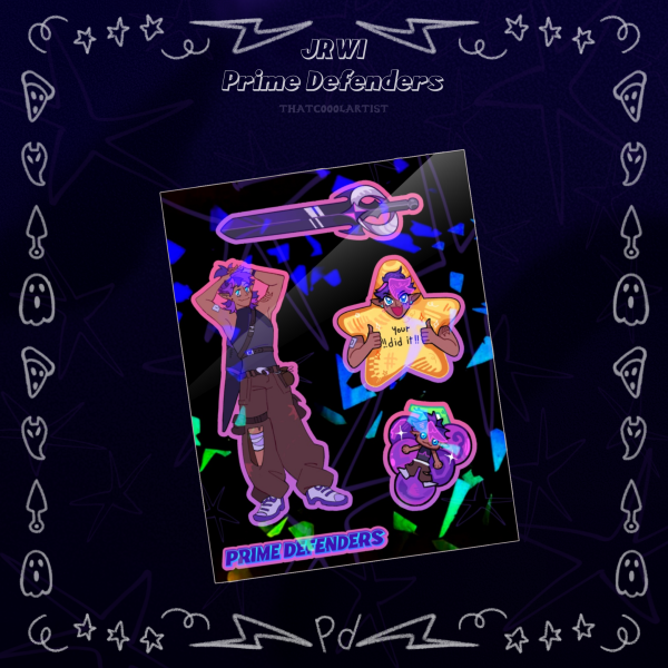 prime defenders Vyncent Sol sticker sheet