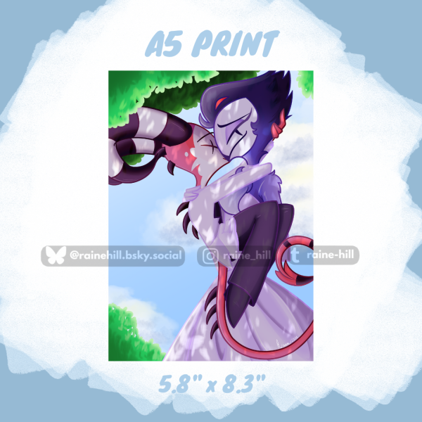 [A5 Print] Stolitz Wedding | Helluva Boss