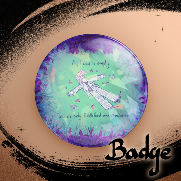 Fiddleford in strawberries [Badge]