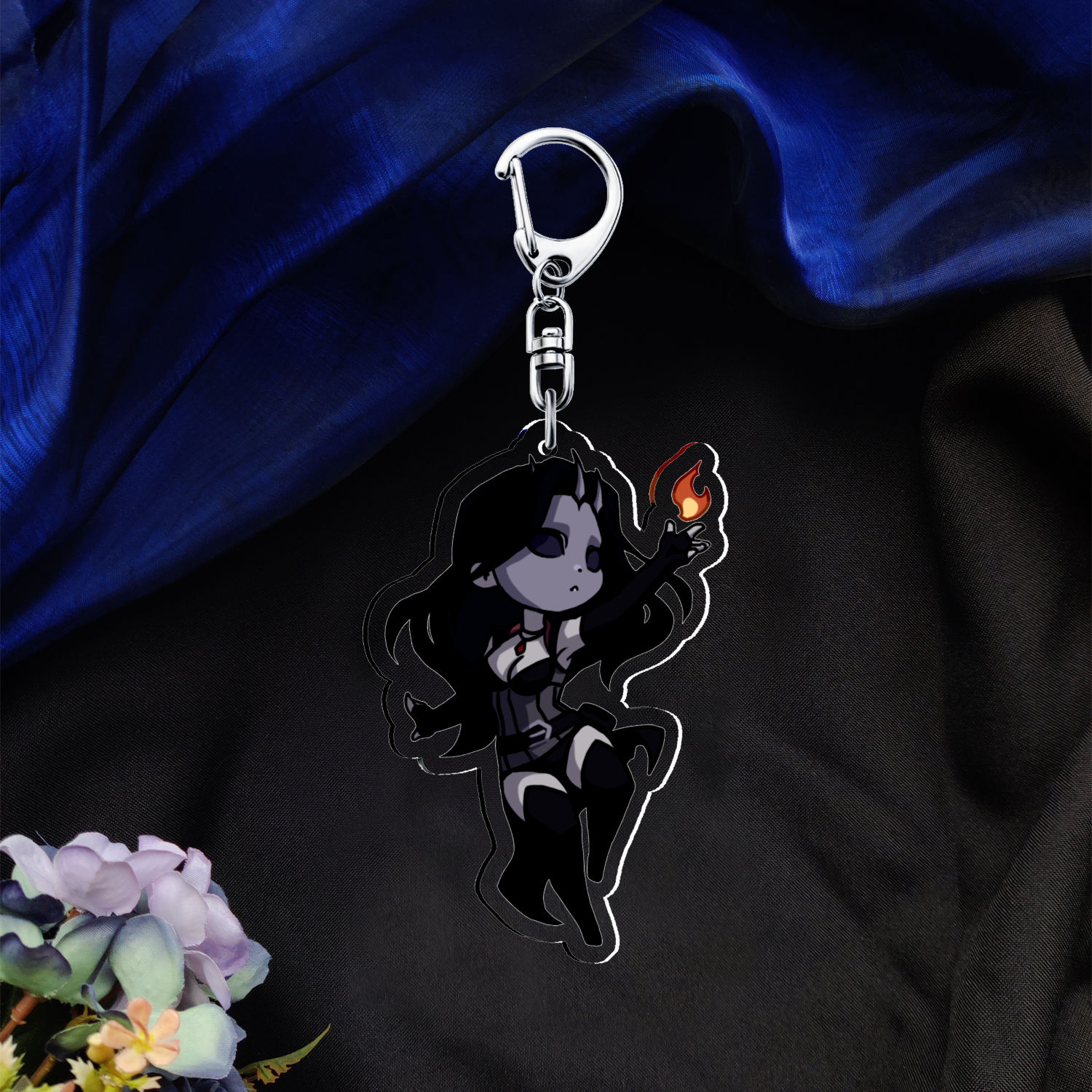Lorelei Acrylic Keychain