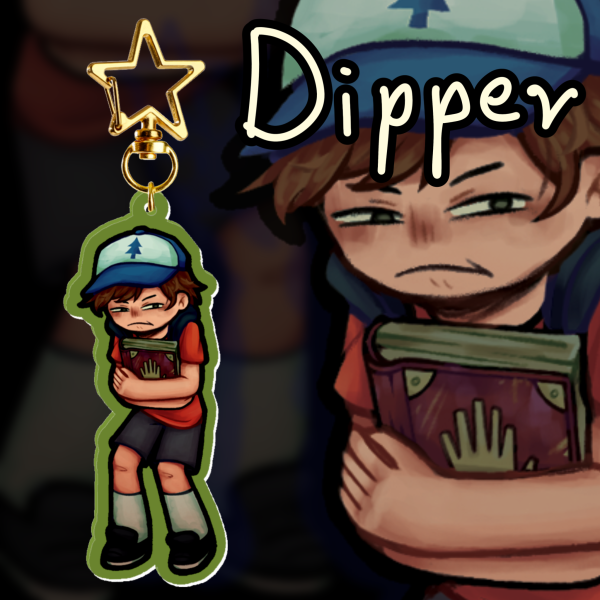Dipper Acrylic Keychain