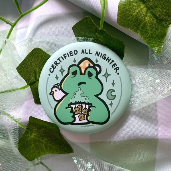 'Certified all nighter' badge