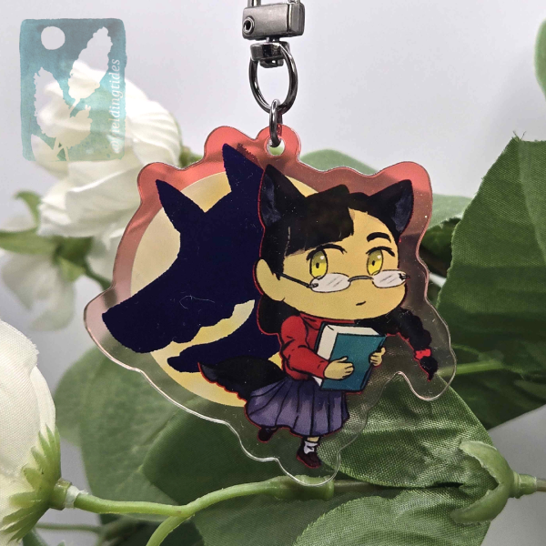 RED SNARE - Rhea Keychain