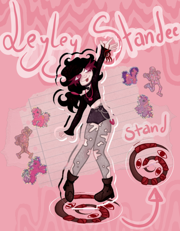 TCOAAL Inspired Leyley with Charm Standee
