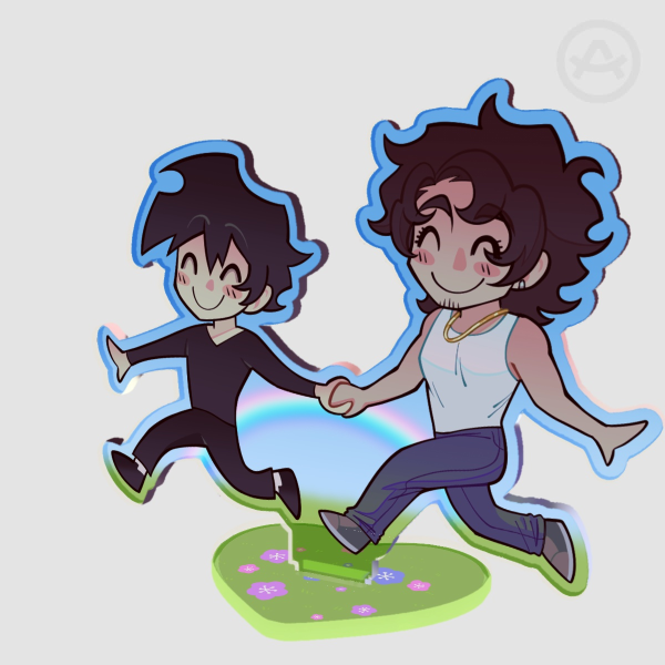Carefree Acrylic Standee
