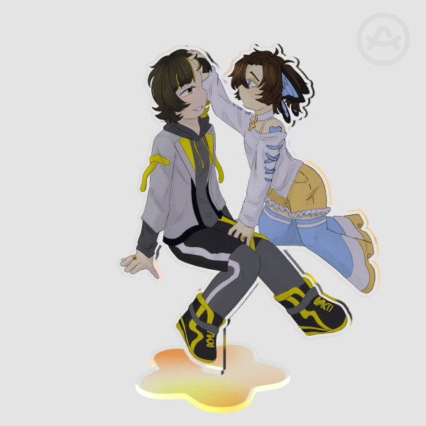 [BLLK] Bachira Meguru & Lori Svetlana Acrylic Standee