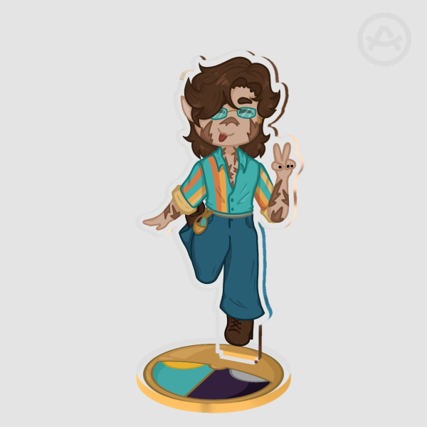 Life Series GoofTimesWithScar Acrylic Standee