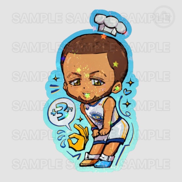 Steph Standee Sticker