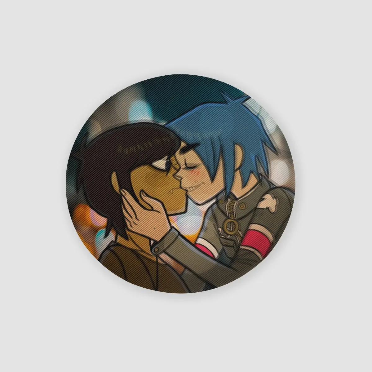 Lenticular 2doc kiss badge