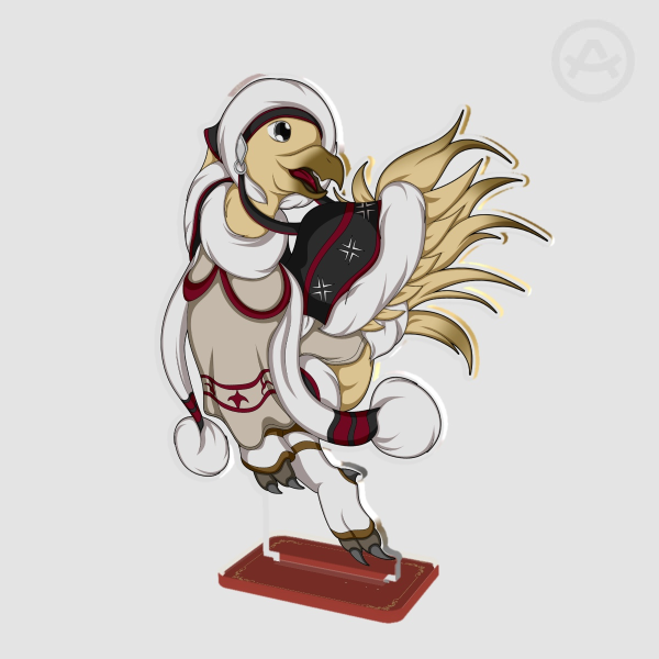 Xmas de Chocobo Clear Acrylic Standees