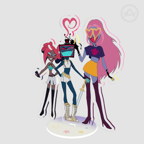 HH x KPDH Huntrix Vees Standee