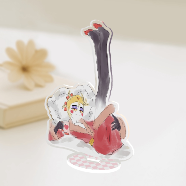 Lucifer in pink robe - standee (12cm)