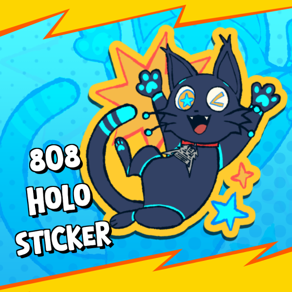 [HFR] 808 Holo Sticker