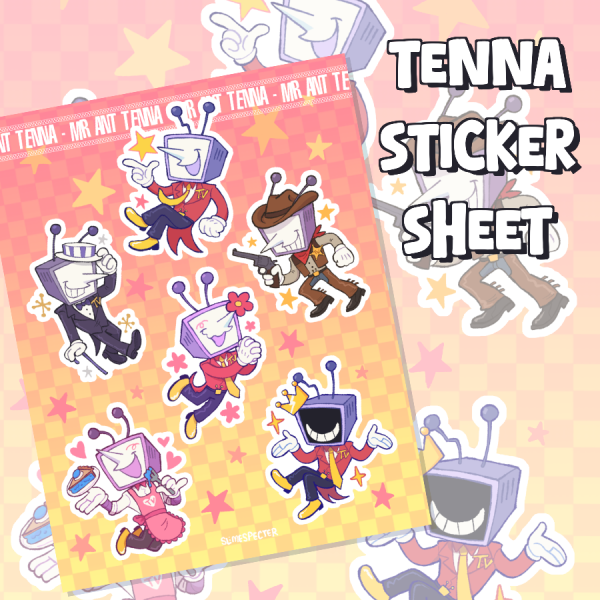 [DR] Tenna Sticker Sheet