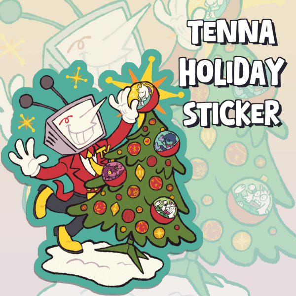 [DR] Tenna Holiday Sticker