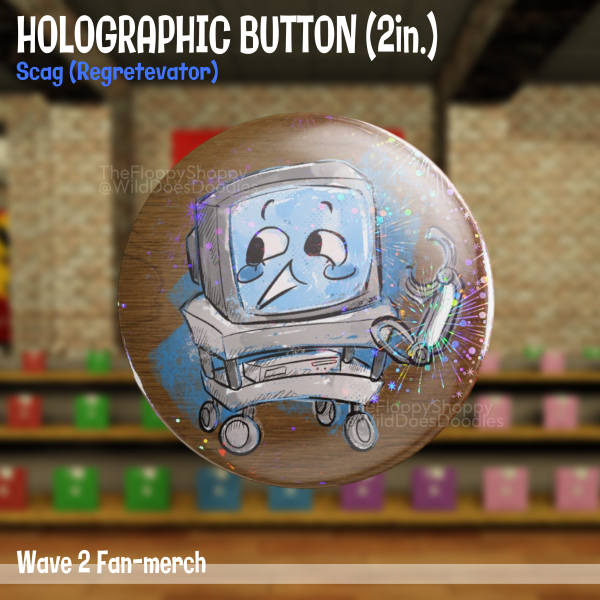 Scag Regretevator Holographic Button