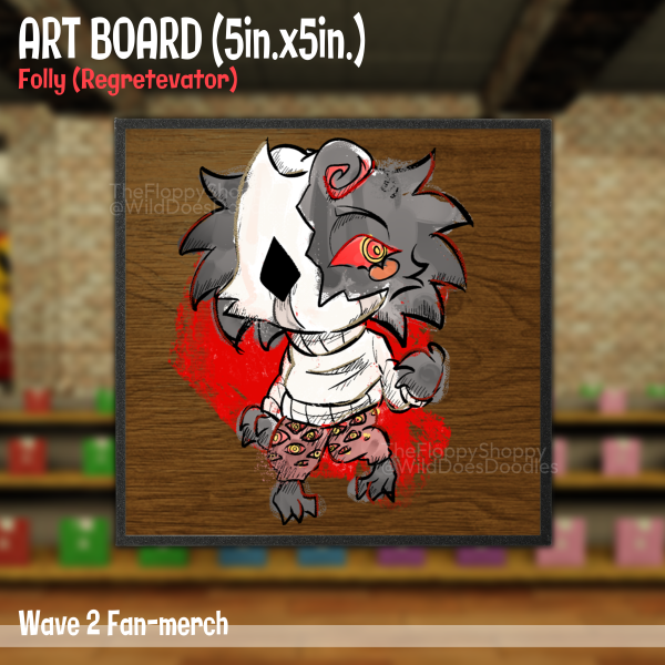 Folly Regretevator Art Board