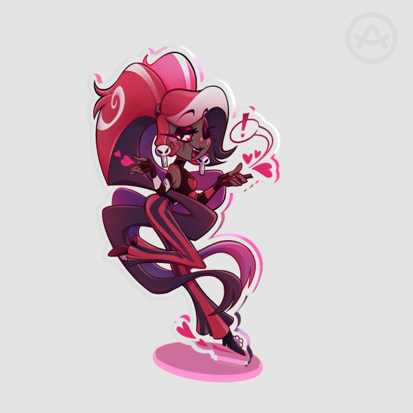 Velvette Acrylic Standee