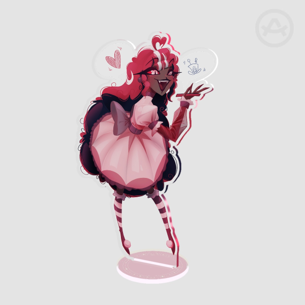 Velvette Acrylic Standee