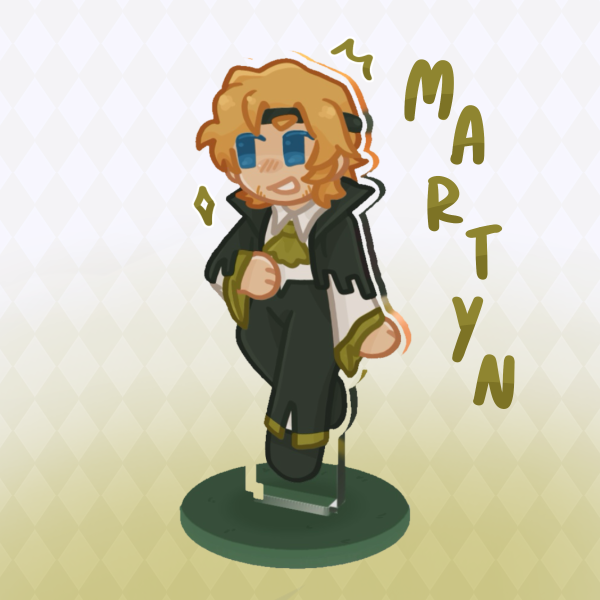 Vampires Martyn Standee