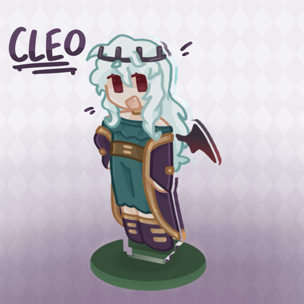 Vampires Cleo Standee