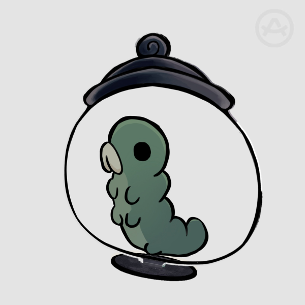 Grub Full Bleed Acrylic Standee