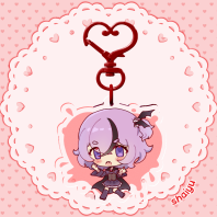 Vampire Suki ꨄ︎ Keychain